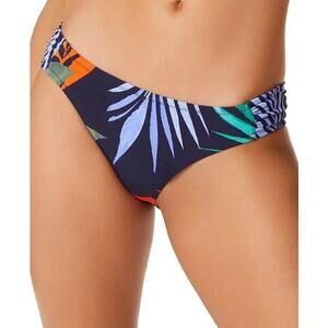 Jessica Simpson Bikini Bottoms Size Extra Large Island Paradise Navy Mood Multi